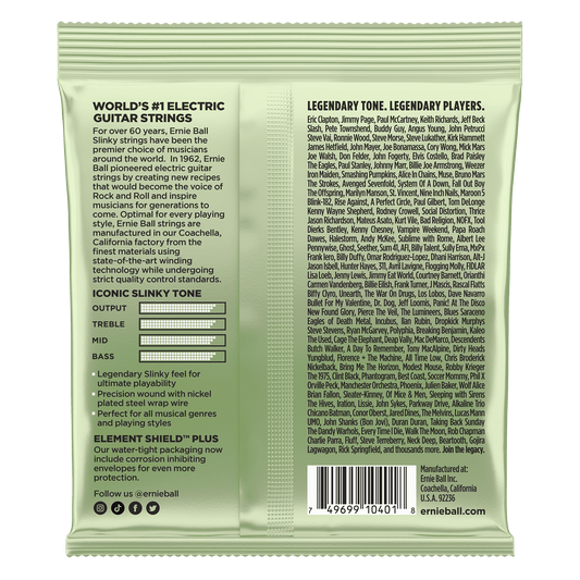 ERNIE BALL P02618 MAGNUM SLINKY NICKEL WOUND ELECTRIC GUITAR STRINGS (12-56) GAUGE