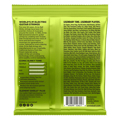 ERNIE BALL P02621 REGULAR SLINKY NICKEL WOUND 7-STRING ELECTRIC GUITAR STRINGS (10-56) GAUGE