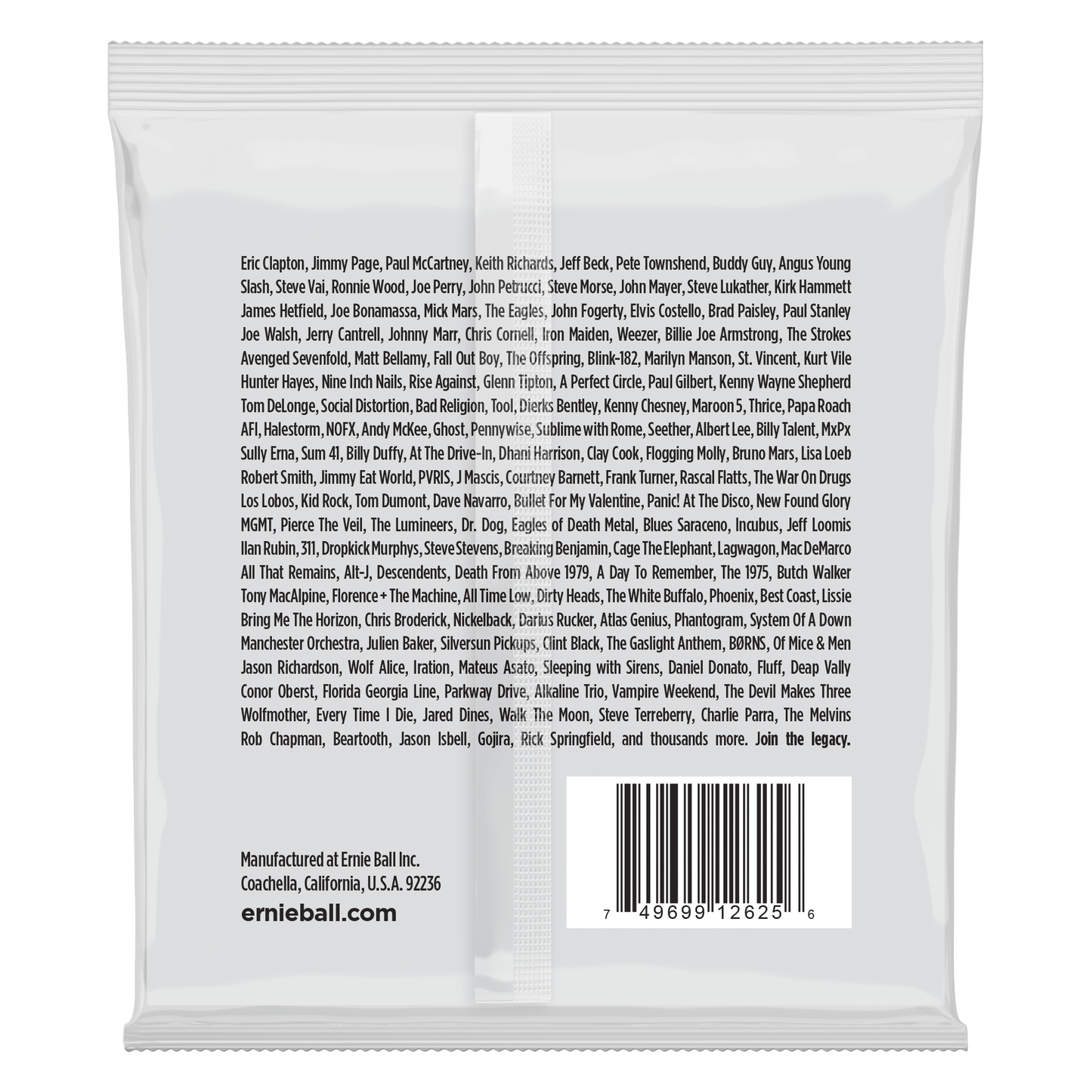 Ernie Ball P02625 Slinky Nickel Wound 8-String Electric Guitar Strings (10-74) Gauge