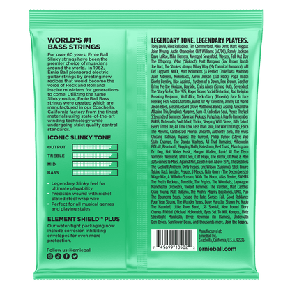 Ernie Ball P02841 Hyper Slinky Nickel Wound Electric Bass Strings 40-100 Gauge