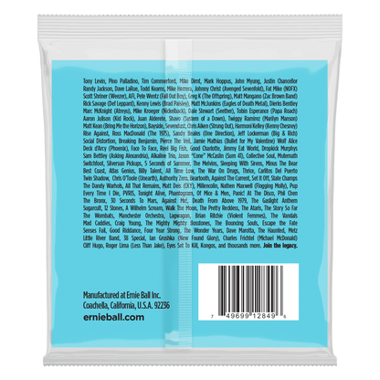 ERINE BALL P02849 SLINKY NICKEL WOUND SUPER LONG SCALE ELECTRIC BASS STRINGS (45-105) GAUGE
