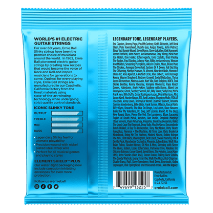 Ernie Ball P03225 Extra Slinky Nickel Wound Electric Guitar Strings 8-38 Gauge - 3 Pack