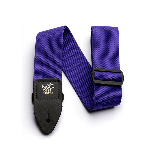 ERNIE BALL P04045 POLYPRO GUITAR STRAP/BASS STRAP - PURPLE