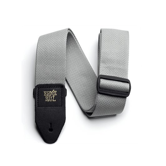 ERNIE BALL POLYPRO GUITAR STRAP/BASS STRAP - GRAY - P04046