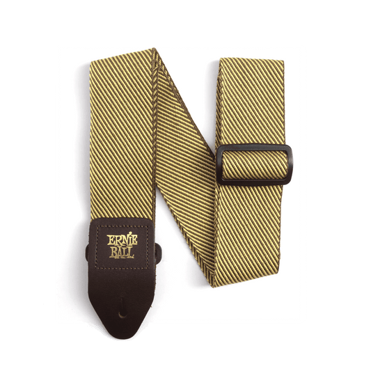 ERNIE BALL P04100 COMFORT GUITAR STRAP/BASS STRAP - TWEED