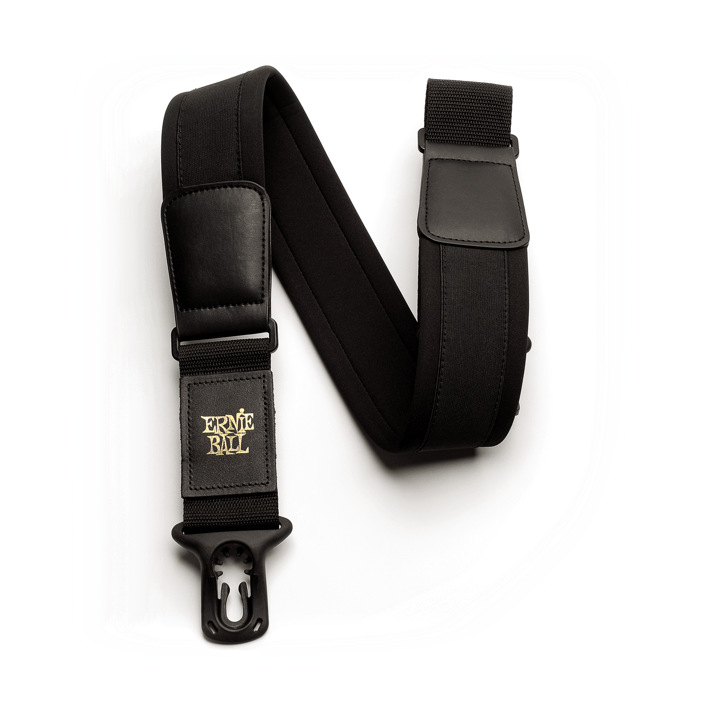Ernie Ball P04145 Comfort Polylock Guitar Strap/Bass Strap - Regular Neoprene