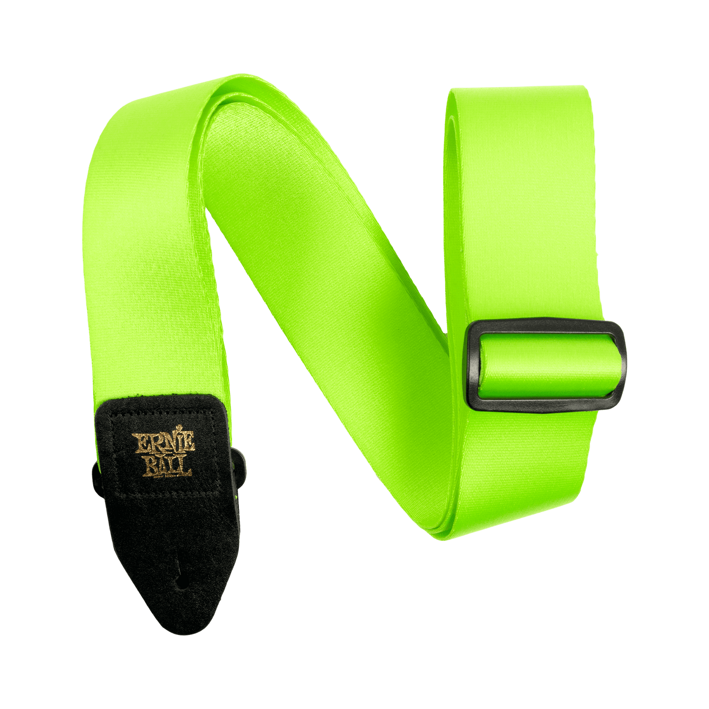 ERNIE BALL PREMIUM GUITAR STRAP/BASS STRAP - NEON GREEN - P05320