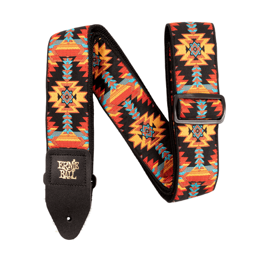 ERNIE BALL P05324 CLASSIC JACQUARD GUITAR STRAP/BASS STRAP - ALBUQUERQUE SUNSET
