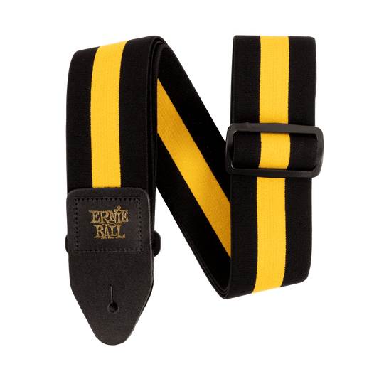 Ernie Ball P05328 Comfort Stretch Guitar Strap/Bass Strap - Racer Yellow