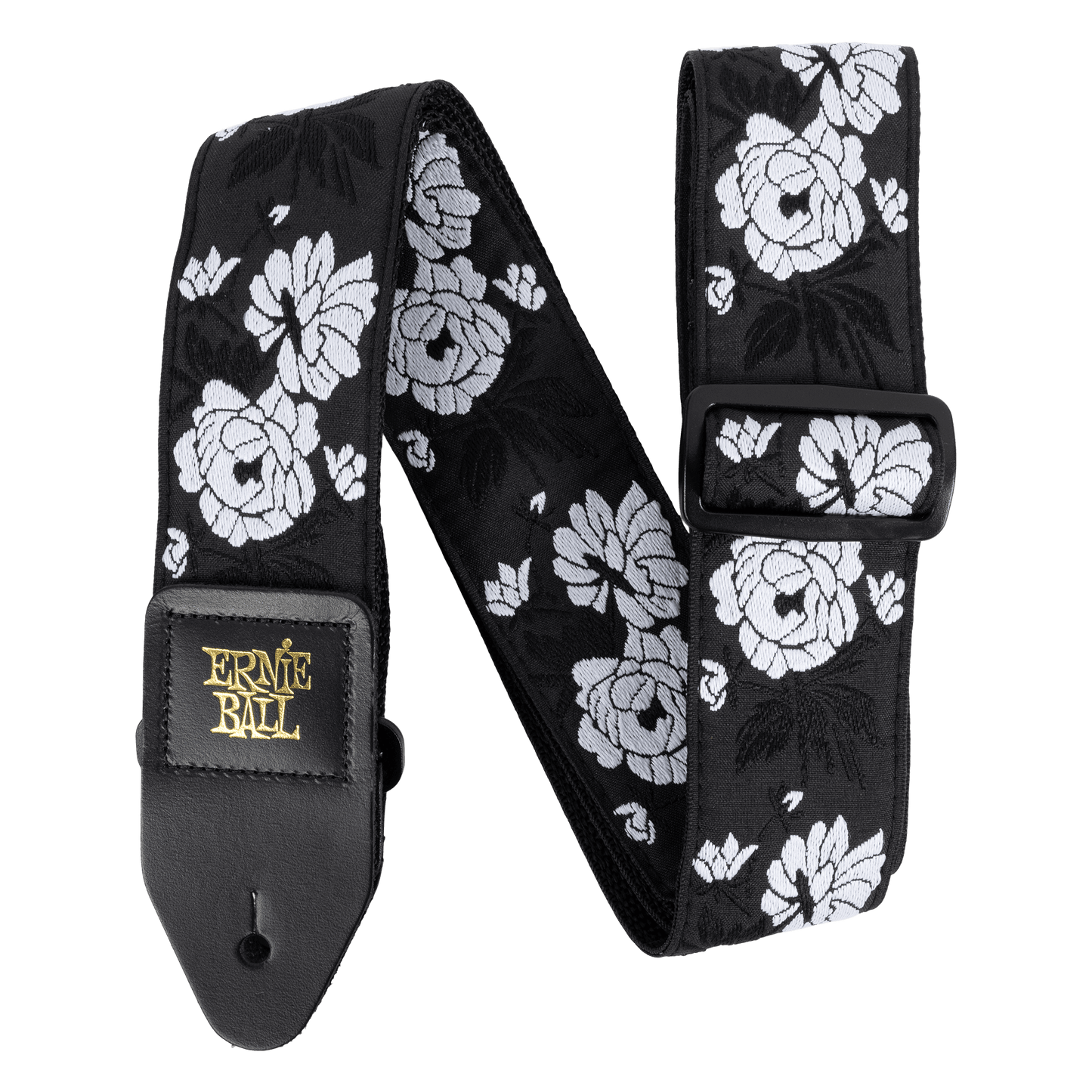 Ernie Ball P05357 Classic Jacquard Guitar Strap/Bass Strap - Vanilla Rose