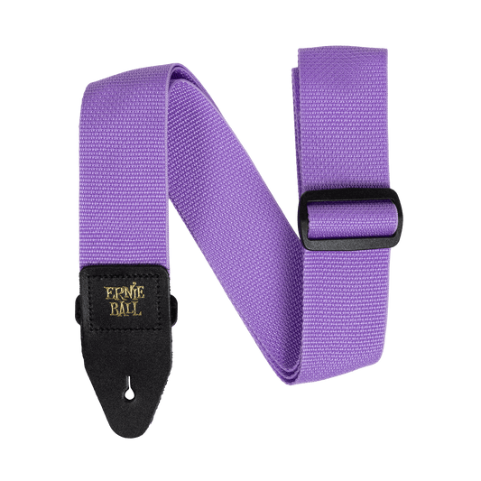 ERNIE BALL P05378 POLYPRO GUITAR STRAP/BASS STRAP - PURPLE SUNSET