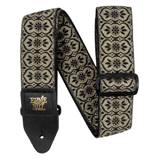 Ernie Ball P05628 Classic Jacquard Guitar Strap/Bass Strap - Golden Garden