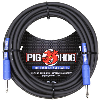 Pig Hog 9.2mm 1/4" Speaker Cable, 50ft (14 gauge wire) - PHSC50