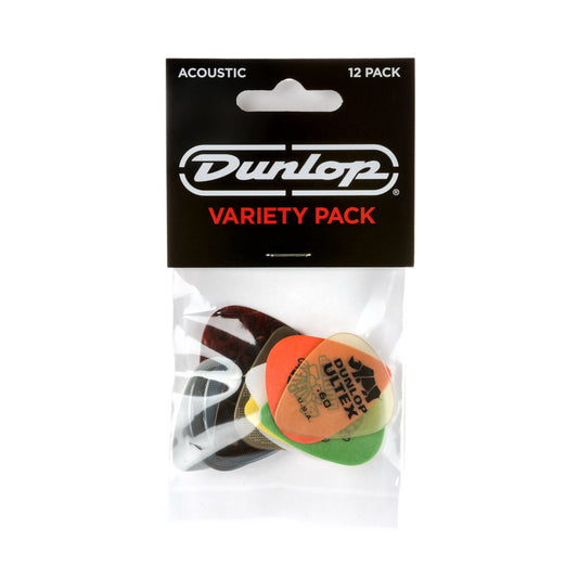 DUNLOP ACOUSTIC PICK VARIETY 12-PACK - PVP112
