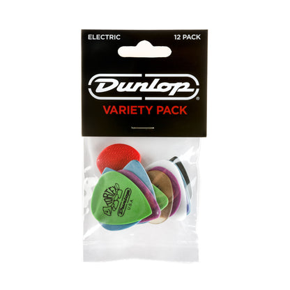 DUNLOP ELECTRIC PICKS VARIETY 12- PACK - PVP113
