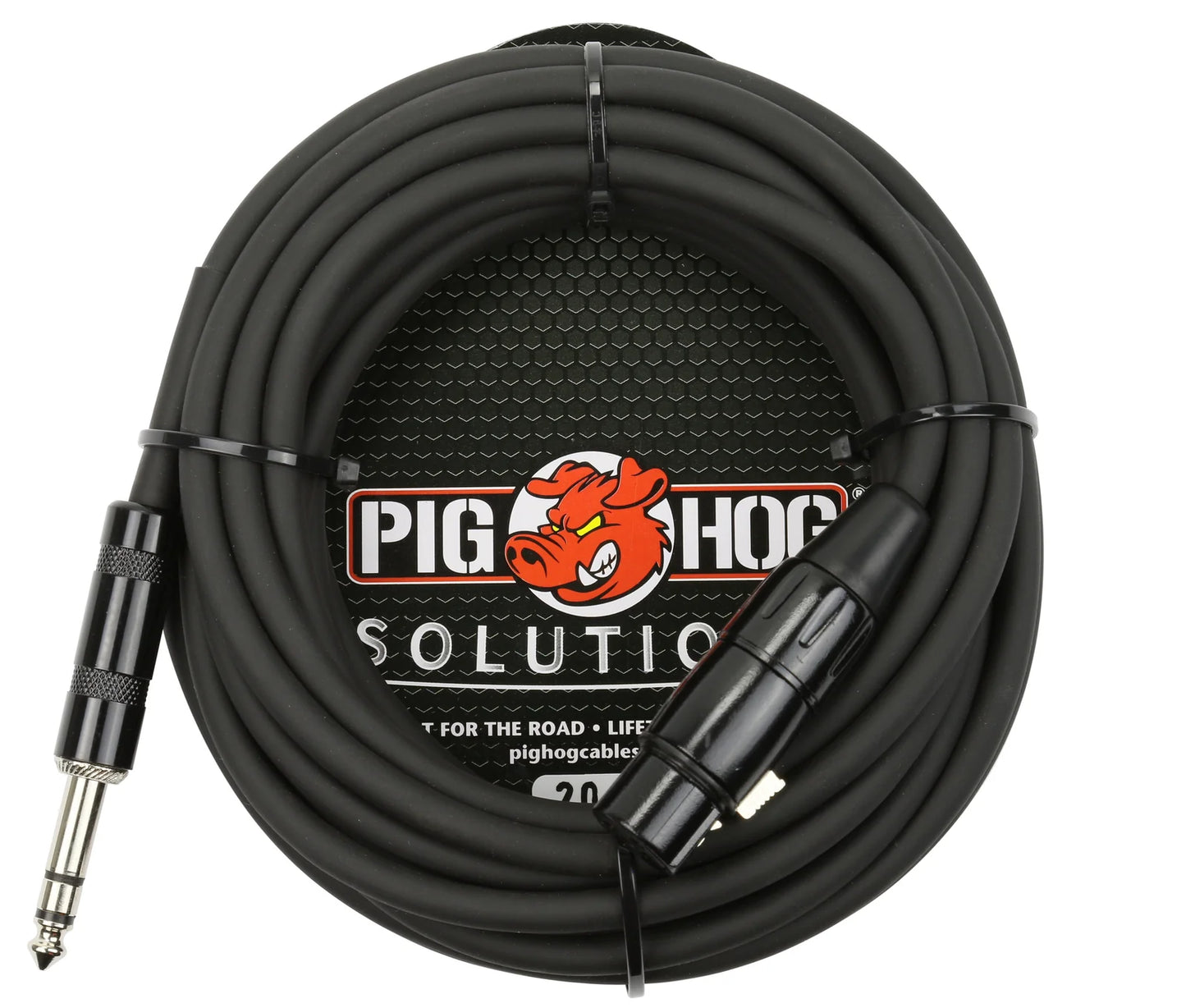 Pig Hog Solutions - 20ft TRS(M)-XLR(F) Balanced Cable - PX-TMXF20