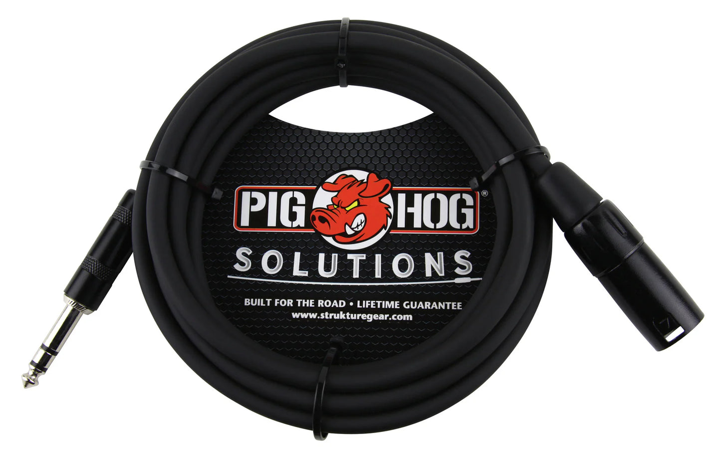 Pig Hog Solutions - 25ft TRS(M)-XLR(M) Balanced Cable - PX-TMXM25
