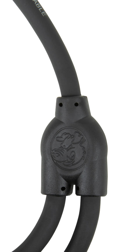 PIG HOG SOLUTIONS - 6" Y CABLE, STEREO 3.5MM(M)-DUAL 3.5MM (F)
