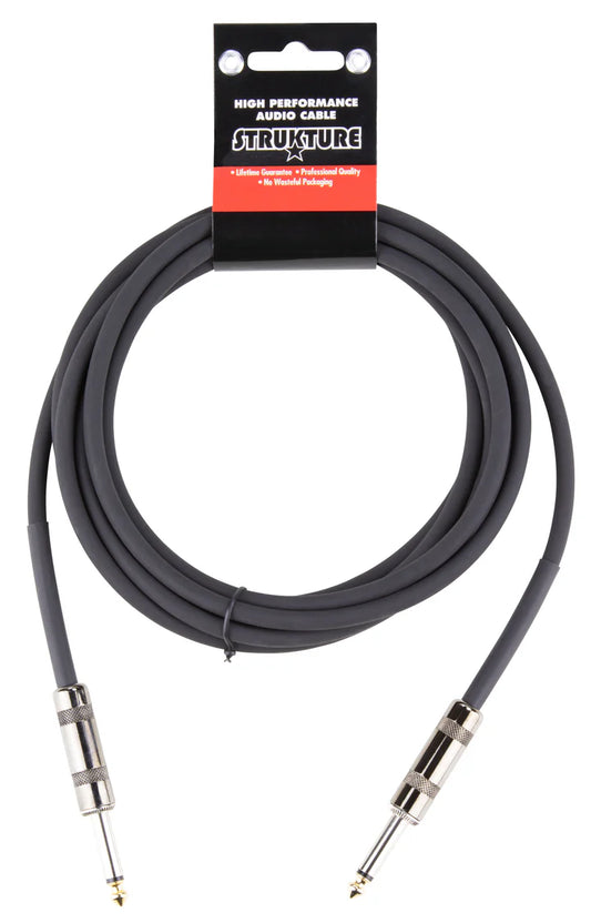 Strukture 10ft Instrument Cable - Black