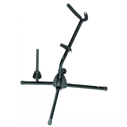 On-Stage SXS7101B Alto/Tenor Saxophone Stand with Flute Peg