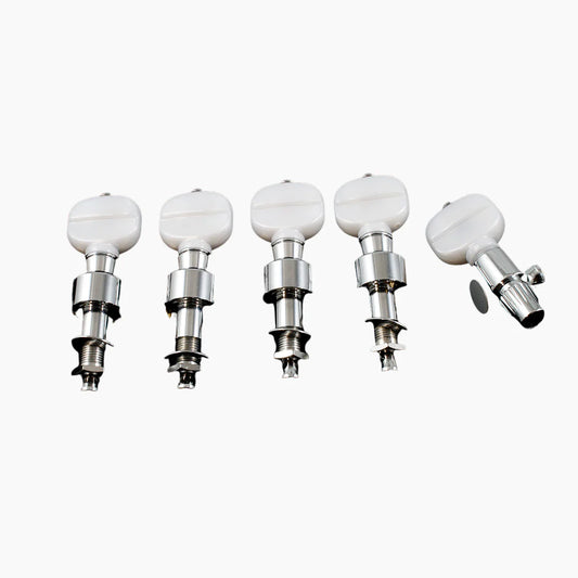 ALLPARTS TK-7867-010 Economy Banjo Key Set- set of 5 pcs. - Chrome