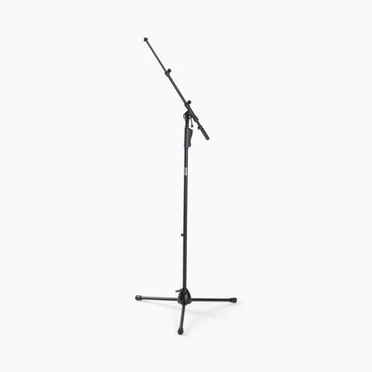 On-Stage MS7550 One-Handed Boom Mic Stand with Tripod Base - Black