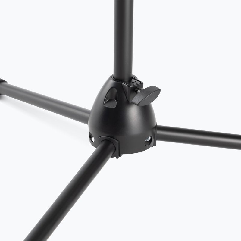 On-Stage MS7550 One-Handed Boom Mic Stand with Tripod Base - Black
