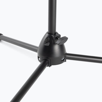 On-Stage MS7550 One-Handed Boom Mic Stand with Tripod Base - Black
