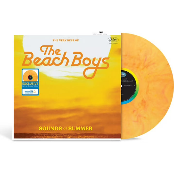 The Beach Boys - Sounds Of Summer: The Very Best Of The Beach Boys - Sunrise Orange/Yellow Vinyl LP (NEW)