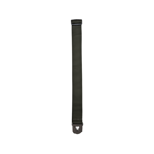D'Addario PWSPL200 Planet Lock Locking Guitar Strap, Polypropylene, Black