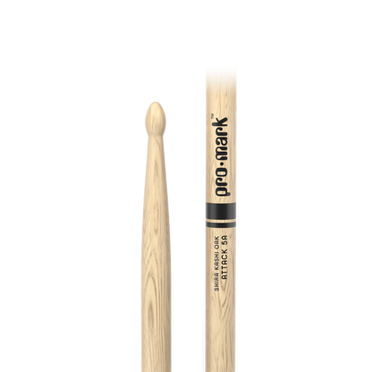 ProMark Classic Attack 5A Shira Kashi Oak Drumstick, Oval Wood Tip - PW5AW