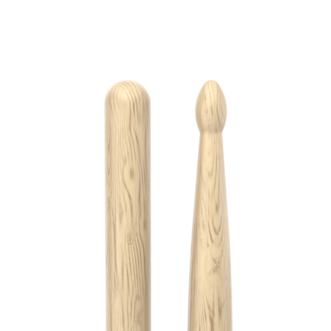 ProMark Classic Attack 5A Shira Kashi Oak Drumstick, Oval Wood Tip - PW5AW