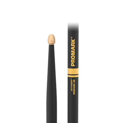 PROMARK Rebound 5B ActiveGrip Hickory Drumstick, Acorn Wood Tip - R5BAG