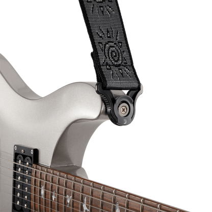 D'Addario 50BALPW03 Auto Lock Vintage Planet Waves Suns, Silver
