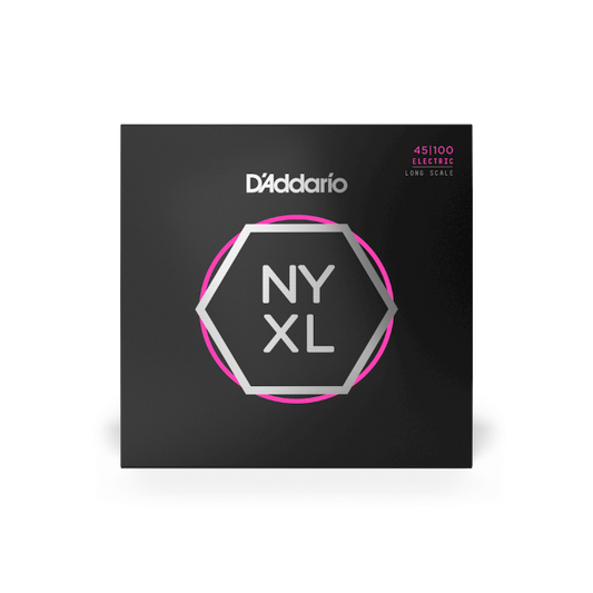 D'Addario 45-100 Regular Light, Long Scale, NYXL Bass Strings - NYXL45100