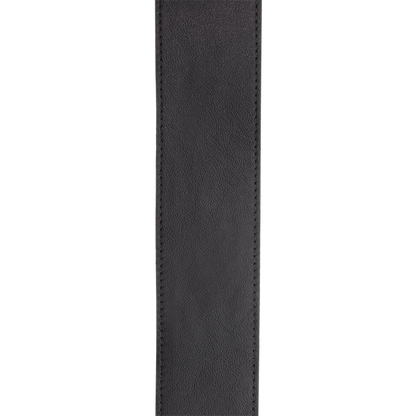 D'Addario 25BAL00 Comfort Leather Auto Lock Guitar Strap - Black
