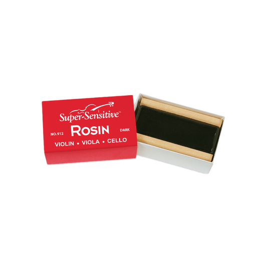 Super-Sensitive 912-EA Dark Rosin for Violin / Viola / Cello