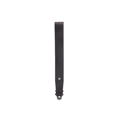 D'Addario 25BAL00 Comfort Leather Auto Lock Guitar Strap - Black