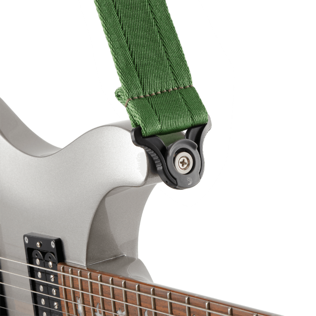 D'Addario 50BAL20 Auto Lock Guitar Strap - Verdant