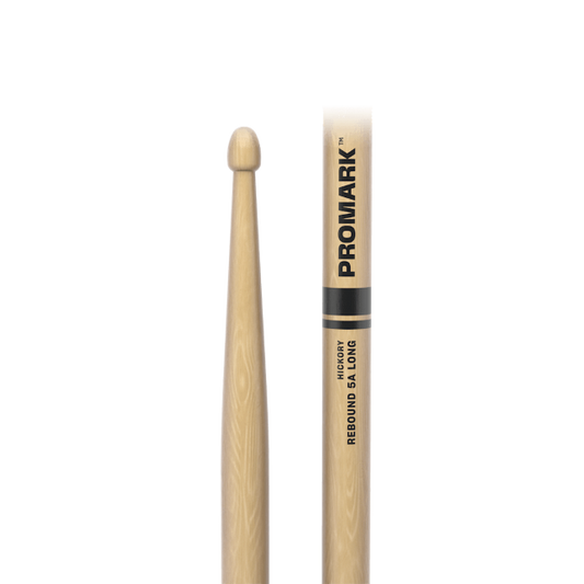 ProMark RBH565LAW Rebound 5A Long Hickory Drumstick, Acorn Wood Tip
