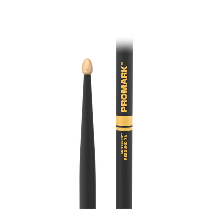 PROMARK Rebound 7A ActiveGrip Hickory Drumstick, Acorn Wood Tip - R7AAG