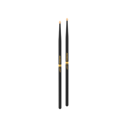 PROMARK Rebound 7A ActiveGrip Hickory Drumstick, Acorn Wood Tip - R7AAG