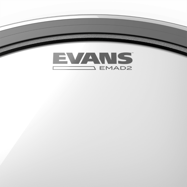 EVANS BD20EMAD2 EMAD2 Clear Bass Batter Drumhead, 20 Inch