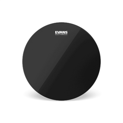 EVANS BD22HBG Hydraulic Black Bass Batter Drumhead, 22 Inch