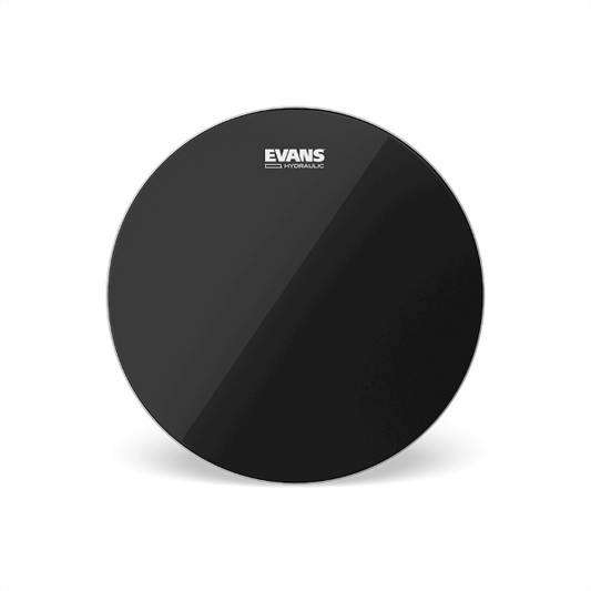 EVANS BD22HBG Hydraulic Black Bass Batter Drumhead, 22 Inch