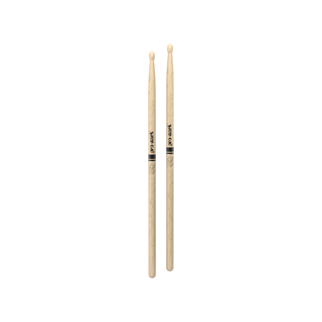 ProMark PW747W Neil Peart 747 Shira Kashi Oak Drumstick, Wood Tip