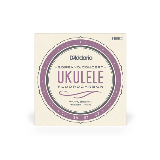 D'Addario EJ99SC Pro-Arté Carbon Ukulele Strings, Soprano / Concert