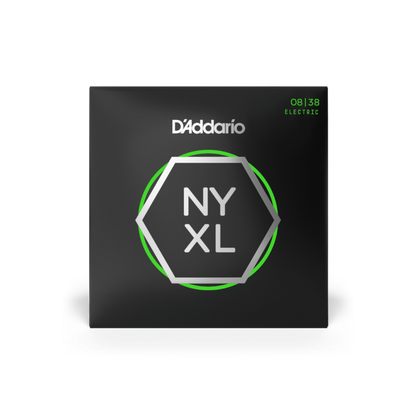 D'Addario NYXL0838 NYXL Electric Guitar Strings (08-38) Extra Super Light