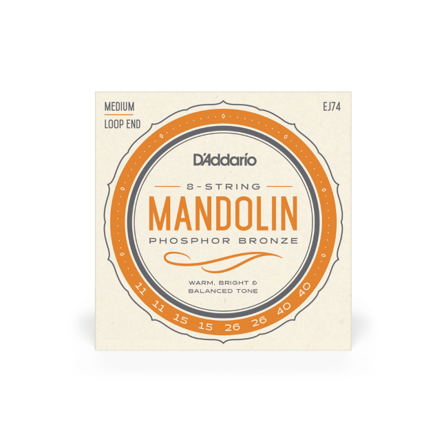 D'Addario 11-40 Medium, Phosphor Bronze - EJ74