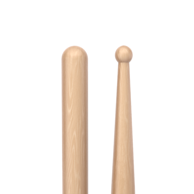 ProMark RBM535LRW Finesse 7A Long Maple Drumstick, Small Round Wood Tip
